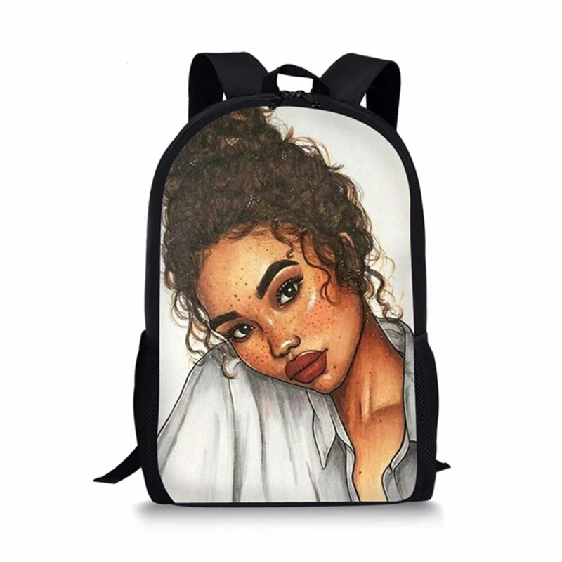 

THIKIN Schoolbag Five Girls Surprise-Doll Pattern Student School Back Bag Kids Bookbag Girls Bags for Teenagers Rugzak
