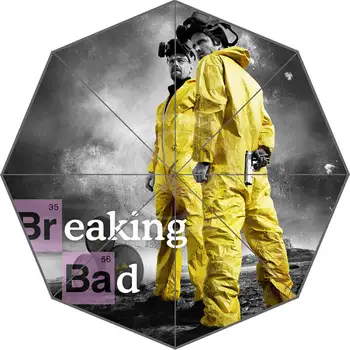 

W620#6 New Custom Breaking Bad Season Umbrella Sunny and Rainy Sunscreen Anti-uv Umbrella #F-5