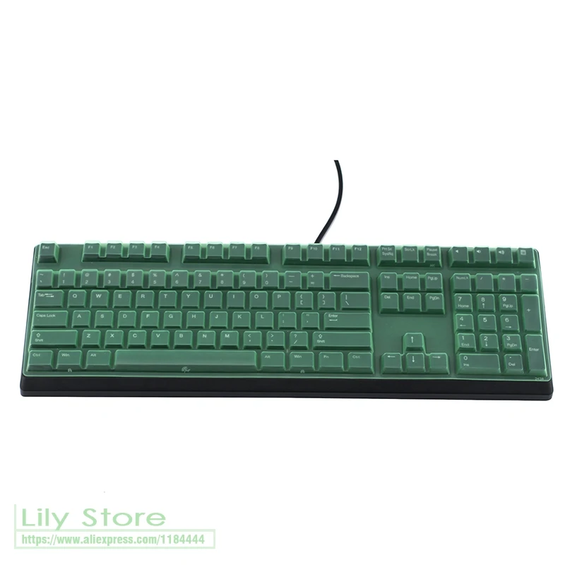 Силиконовый пылезащитный чехол для клавиатуры AKKO Ducky Zero One 3108 S RGB механическая