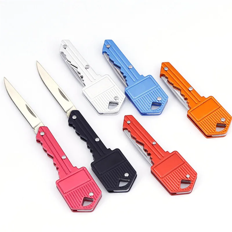 

1pc Mini Utility Pocket Portable Key Knife Paper Wood Cutter Letter Opener School Office Supply Stationery Outdoor Keychain Gift