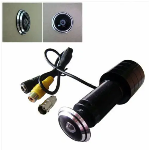 170 Wide Angle CCD Wired Mini Door Eye Hole Peephole Video HD 1000TVL Camera Color CCTV Cam camera : image 170 Wide Angle CCD Wired Mini Door Eye Hole Peephole Video HD 1000TVL Camera Color CCTV Cam camera