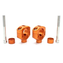 Крепление на руль мотоцикла зажимной подъемник зажимы для KTM Duke 390 690 SMC-R 2007-2009 алюминиевые аксессуары для мотоциклов