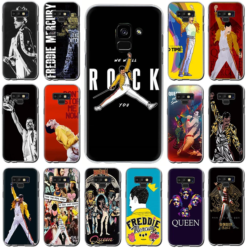 Твердый чехол Queen Freddie Mercury для Samsung A5 A7 A9 A6 A8 Plus A10s 20s 30s 40s 50s 60 70|Бамперы| |