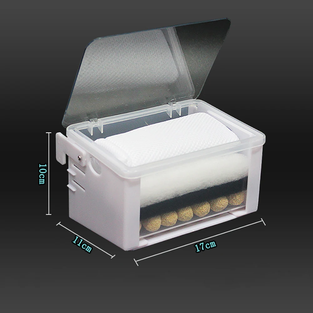 

Turtle Cylinder Filter Submersible Pump Three-in-One Silent Filter Box Low Water Deodorization Net Water Filter Box Slot