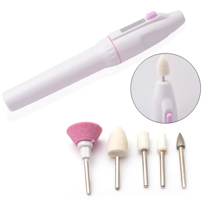Nail Art Tip Electric Manicure Toenail Drill File Tool Nail Grinder