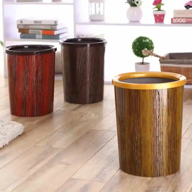 Aliexpress Com Creative Simulation Wood Waste Bin Living Room