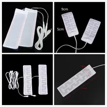 Один или 2 шт. 2-12 В углеродное волокно грелка для рук USB нагревательная пленка Электрический зимний инфракрасный термоковрик