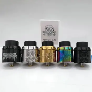 

New Apocalypse 25 style RDA Apocalypse 24mm in Stainless Steel with wide bore driptip