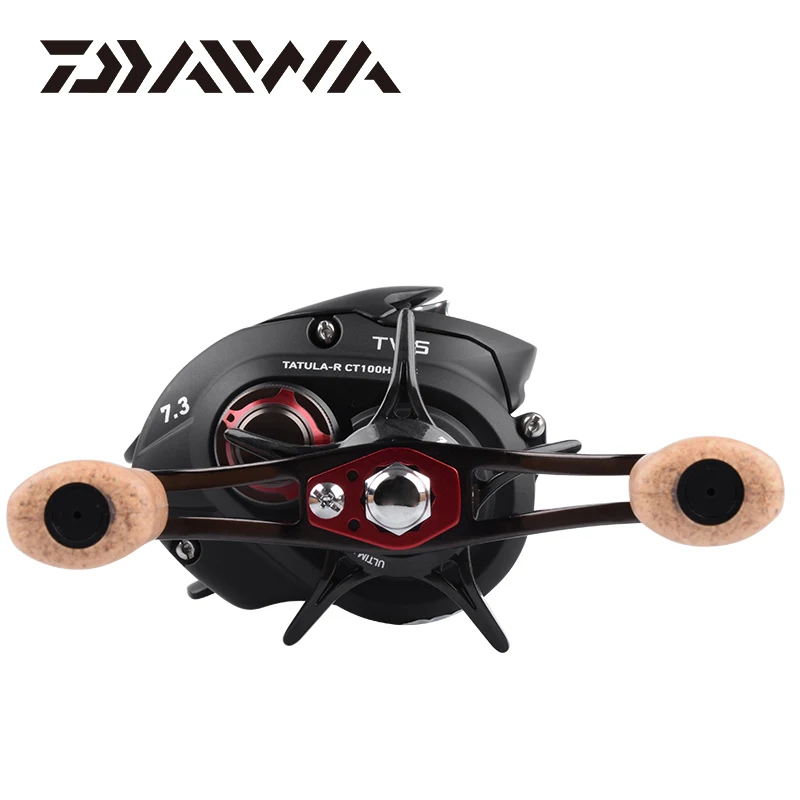 Оригинальная Рыболовная катушка DAIWA TATULA CT TYPE R 100H 100HL 100HS 100HSL для заброса приманки с