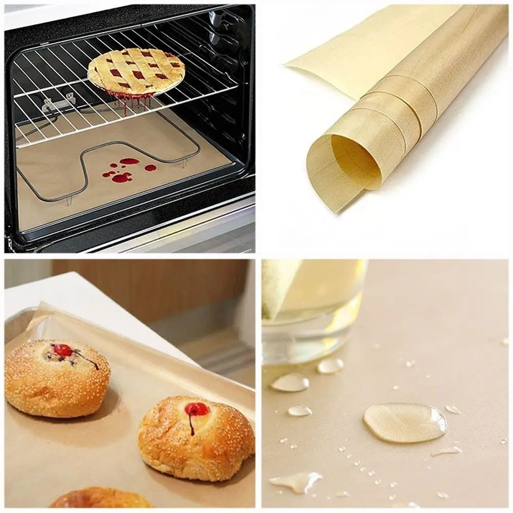 

Reusable 60*40 cm Baking Mat Heat Resistant Non-Stick Microwave Oven Bakeware Baking Cooking Paper Pad