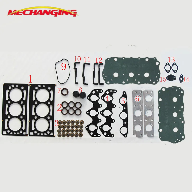 

FOR MG ZT ZS 24V OR ROVER 75 FREELANDER 25K4F KV6 Engine Rebuilding Kits Engine Parts Full gasket Set Overhaul Package 50207600