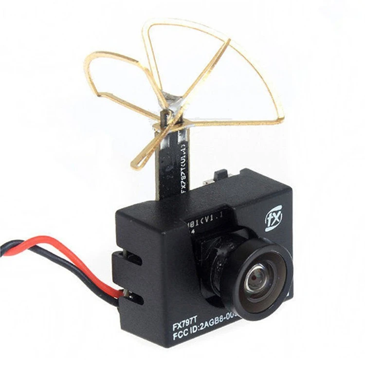 FX797T 5 8G 25mW 40CH AV передатчик с камерой 600TVL для квадрокоптера FPV камера Дрон|transmitter for