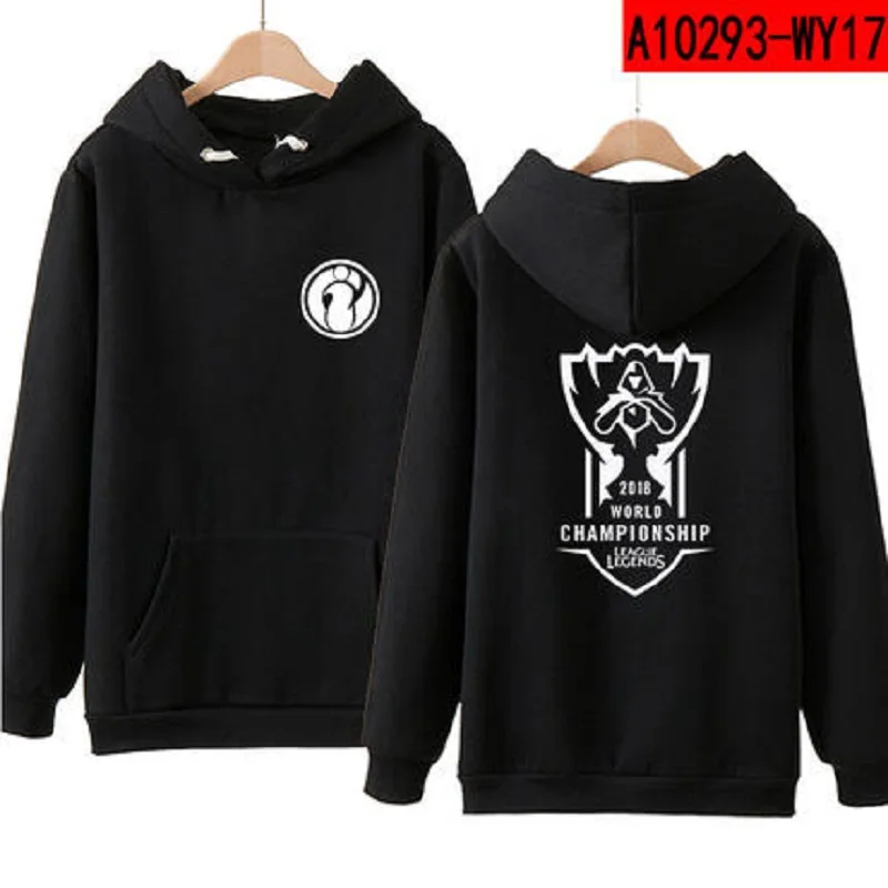  lol 2018 s8 Finals IG Invictus Gaming Team Team Conquered hoodies Sweatshirt Men Lol Same sweatersh