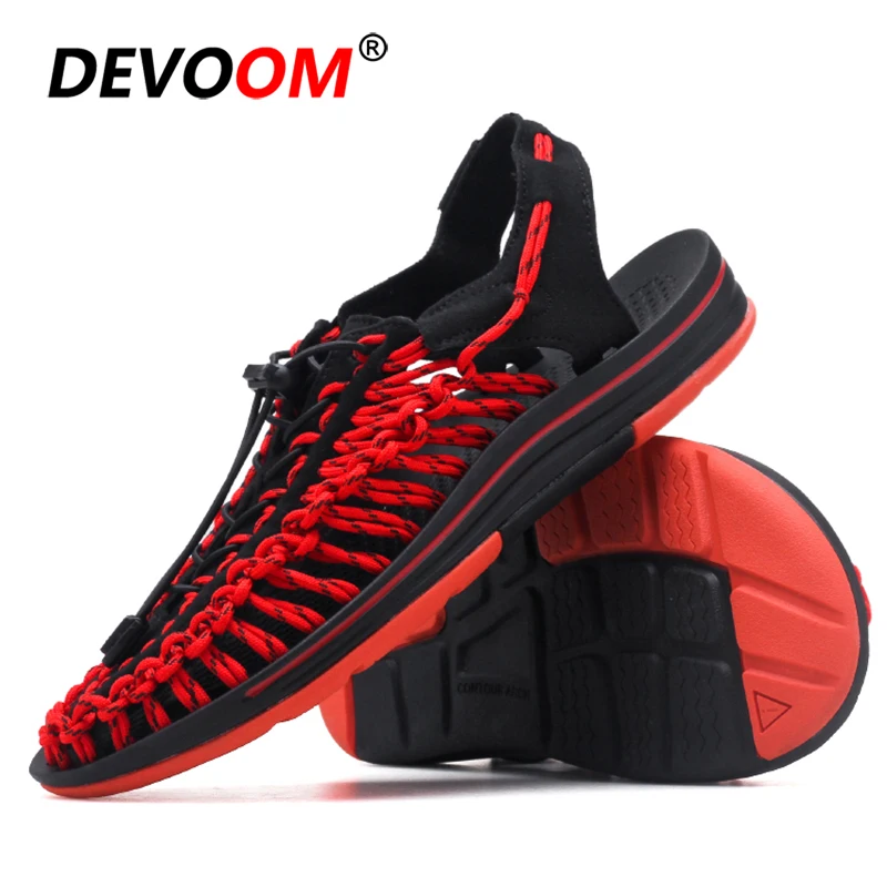 

New Fashion Native Shoes Sandali Uomo Croc-Shoes for Men Lightweight Sandales Mens Sandals Summer Flock Casual Shoes Men Sandals