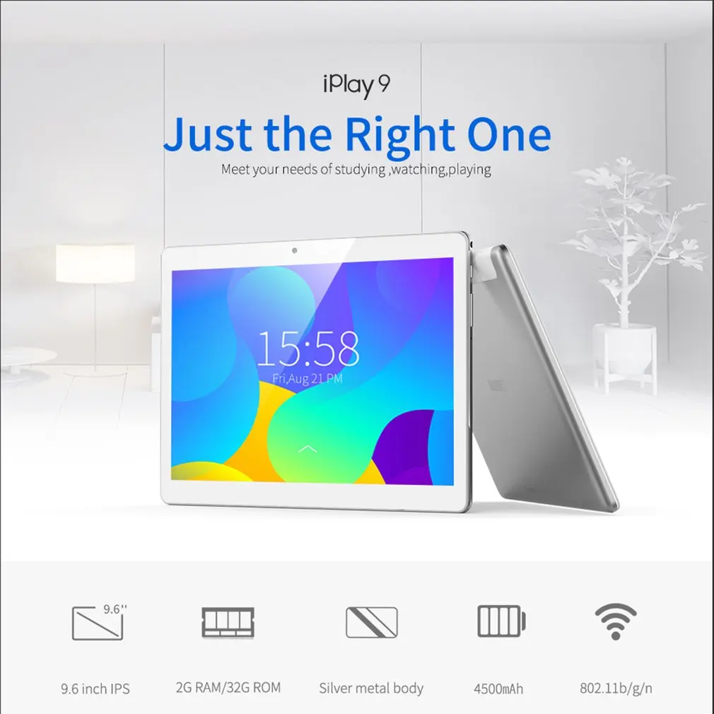 

Original AlldoCube U63 Plus Iplay9 Tablet PC 9.6" IPS 1280x800 Android 4.4 ARM Cortex-A7 Quad Core Phone Call 2GB RAM 32GB ROM