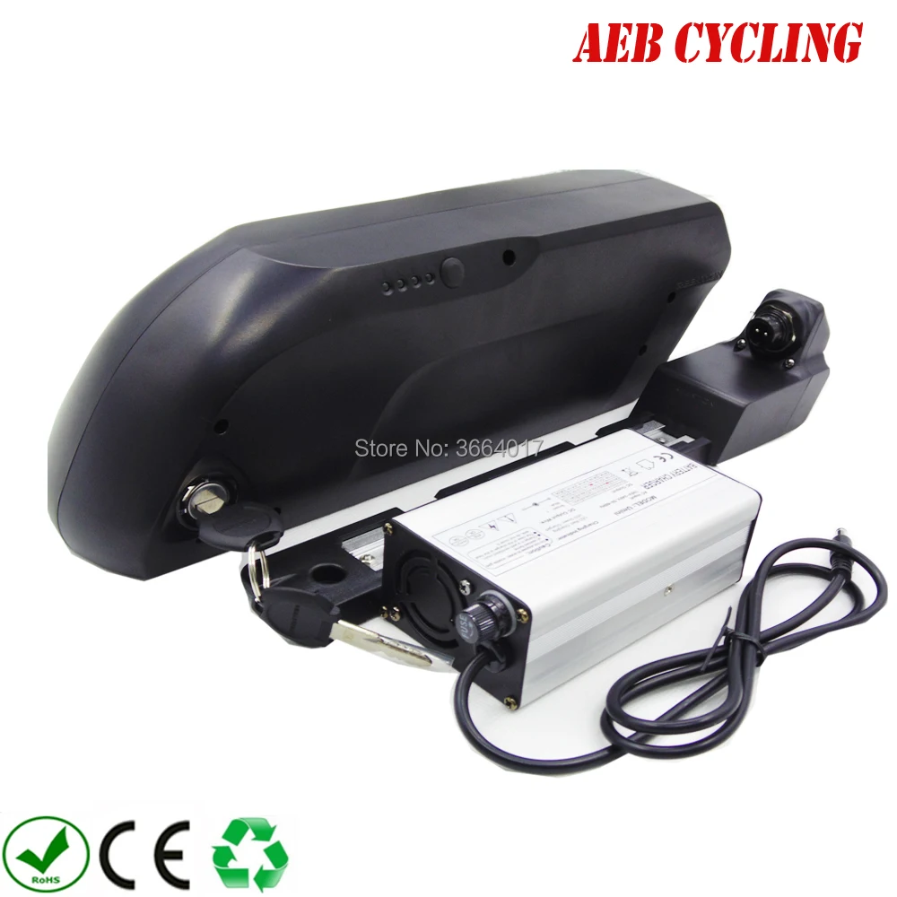 Clearance Free shipping and taxes to EU US Li-ion 48V 17.5Ah tiger shark down tube electric bicycle battery for fat tire bike with charger 2 Clearance Free shipping and taxes to EU US Li-ion 48V 17.5Ah tiger shark down tube electric bicycle battery for fat tire bike with charger 2