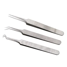 3 шт. игольчатый Пинцет для прыщей с черной точки удаления комедона для удаления пятен из нержавеющей стали для удаления прыщей инструмент для удаления черных точек