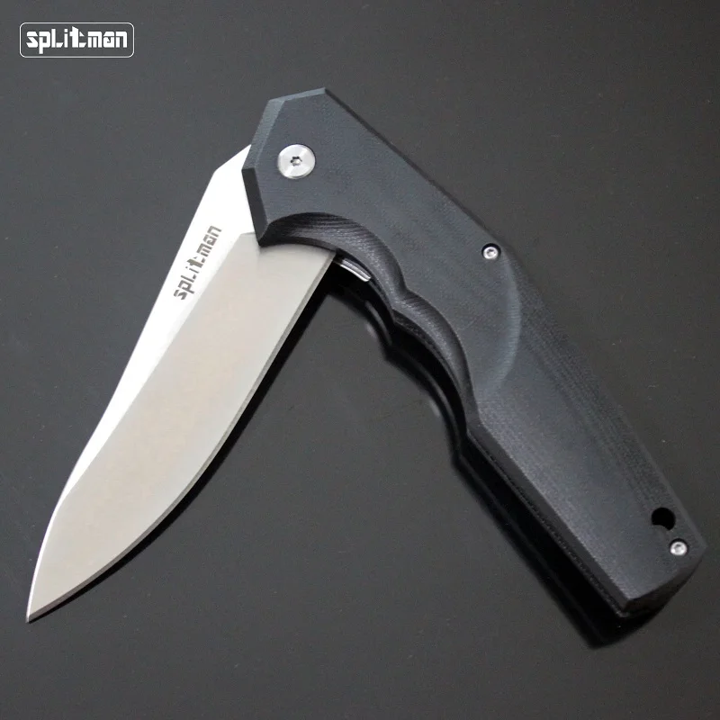 

High Quality 440C Folding Blade Knife Survival Camping Outdoor Tactical Knives Karambit EDC Tools Hunting Knife G10 Handle HRC59