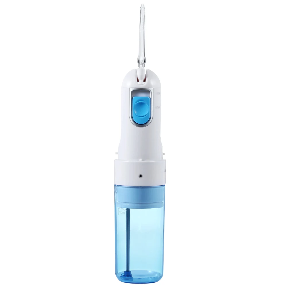 TODO W-06 150 мл портативный Перезаряжаемый ирригатор для полости рта для мытья носа зубная Вода Flosser инструменты для чистки зубов с 4 наконечниками - Цвет: Blue