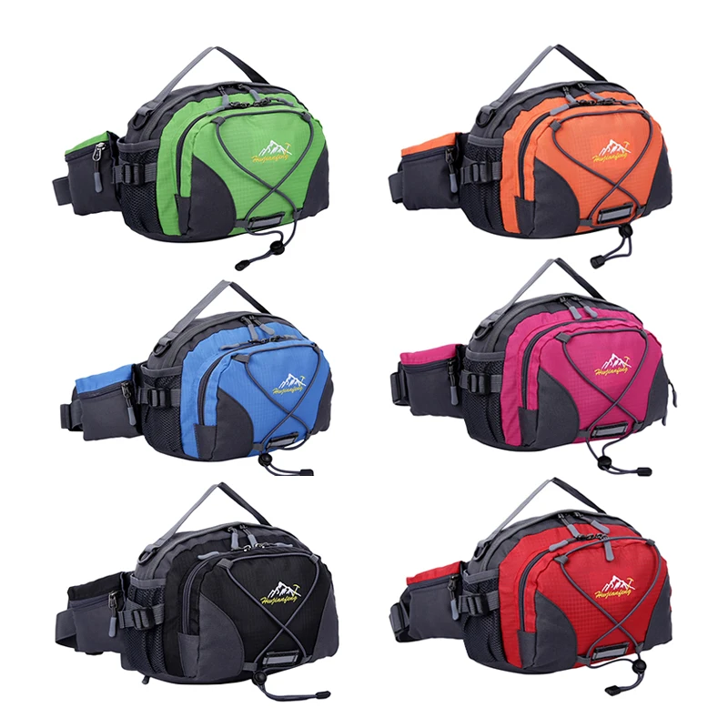 Bolsa para Pesca Saco de Pesca Saco de Ombro Água ao ar 2018 New Arrival 3l Cintura Pesca à Prova d' Livre Único Preto 9 Esporte e Lazer