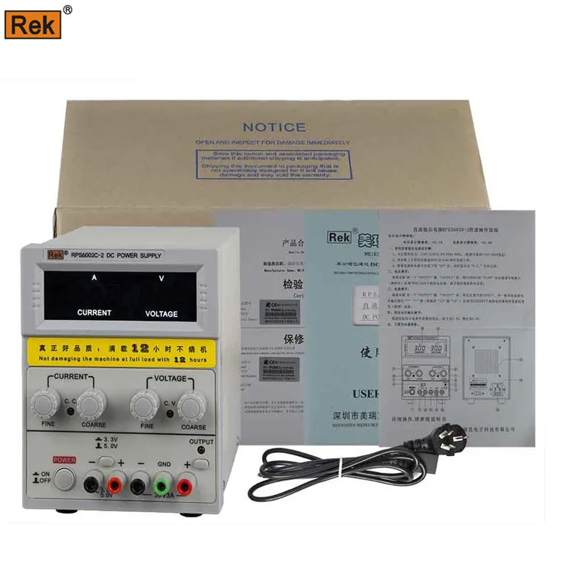 

Rick RPS6002C-2 high-precision linear DC power supply 60V2A four display