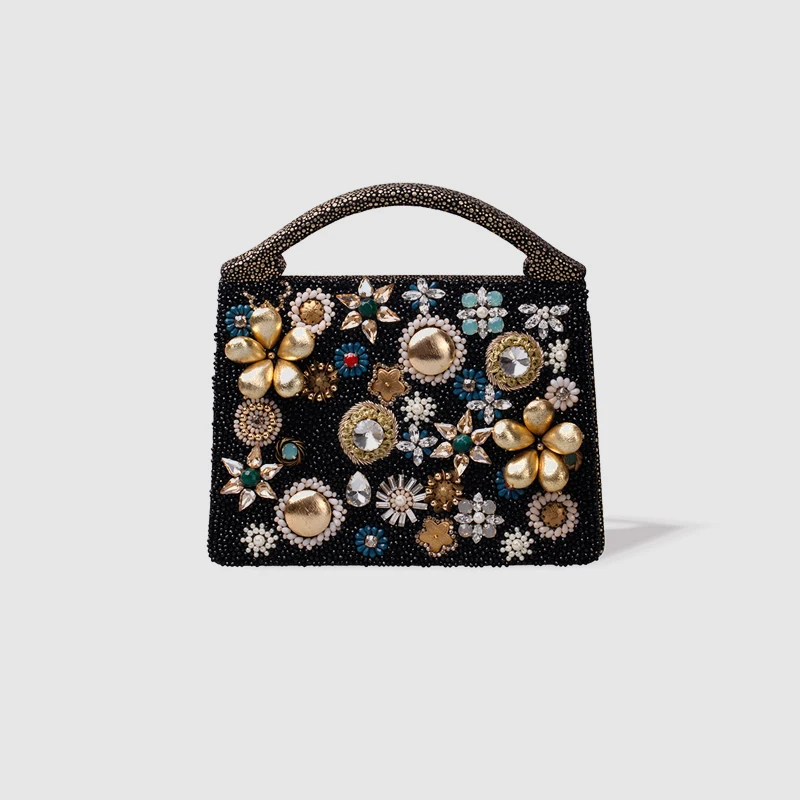 

LOCAL FOCAL Stylish floral handbag