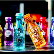 Новинка 550 мл Спортивная дорожная бутылка для воды герметичные небьющиеся пластиковые бутылки Портативные для велосипеда Открытый Бег кемпинг