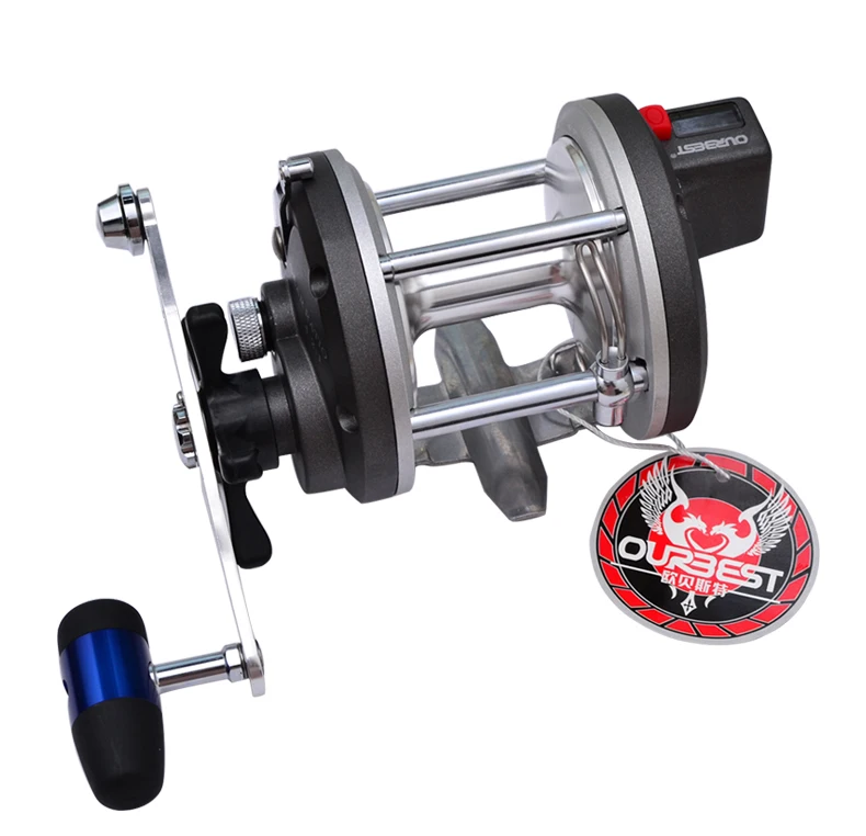 

Haibo PUNCH820 metal boat fishing reel RPM mode 4 bearings