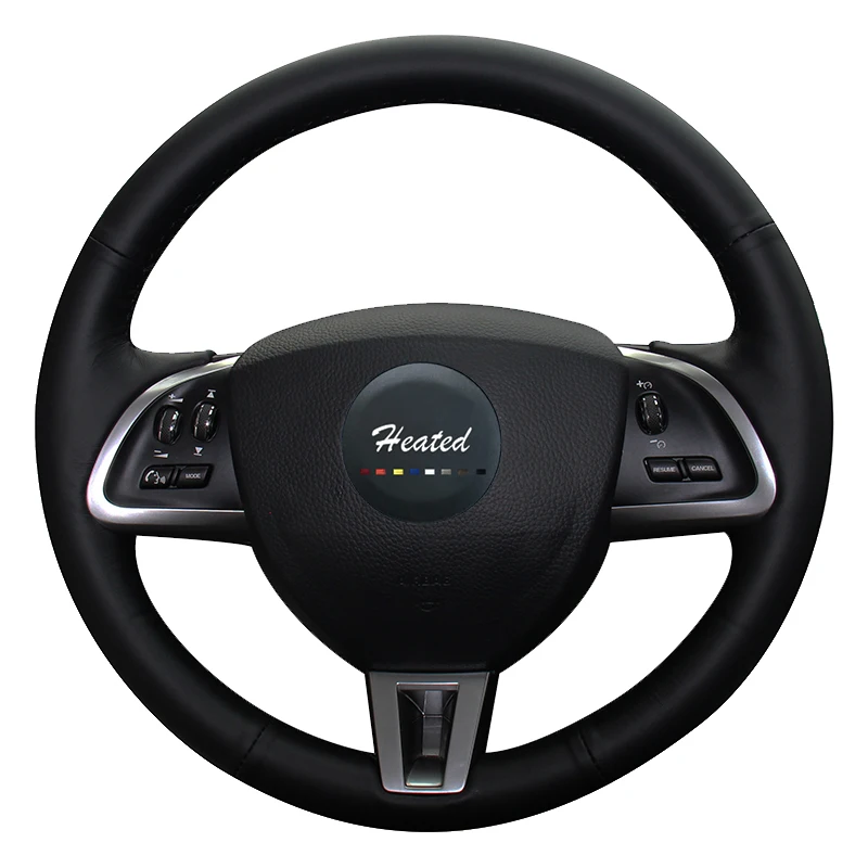 

Steering Wheel Cover for Jaguar xf car styling Artificial Leather Braid on the steering wheel