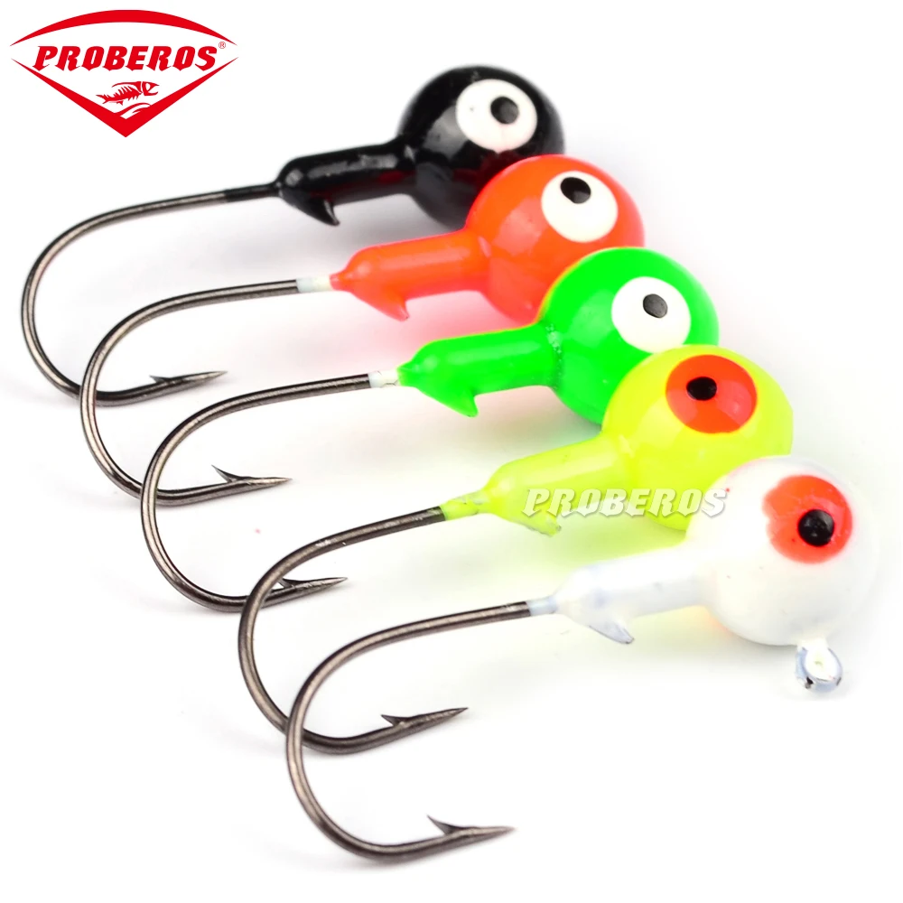 New best price Jig Big Hook Eye 100pc/lot 1G Fishing hook Mini LEAD