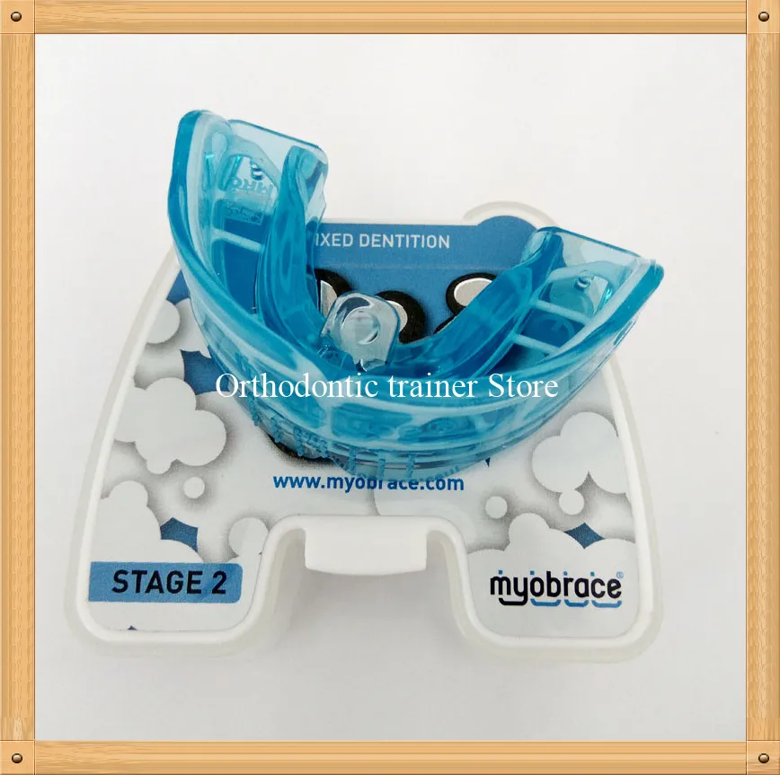 

Discount MRC Orthodontic teeth trainer K2/K2 teeth brace for ages5-10 Myobrace Dental teeth appliance Dynamicore with Frankel