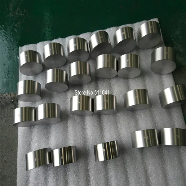 

2pcs zirconium targets (with high Hf and low Hf) 75 diameter x 40mm ,Paypal available