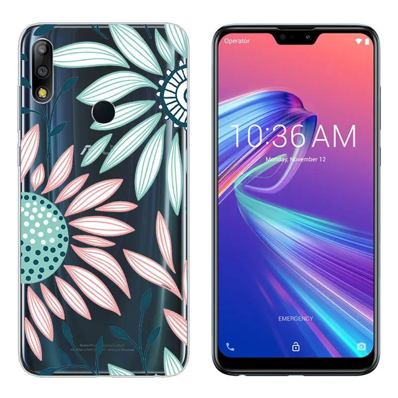 Case for Asus ZB631KL Zenfone Max Pro M2 Silicone ZB633KL Zenfone Max M2 Cover Transparent ZB 631KL Soft TPU ZB633 KL Fundas  (30)