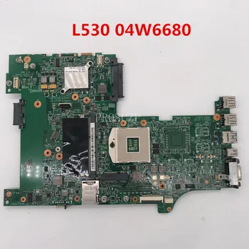 

Free shipping For L530 Laptop motherboard 04W6680 working well