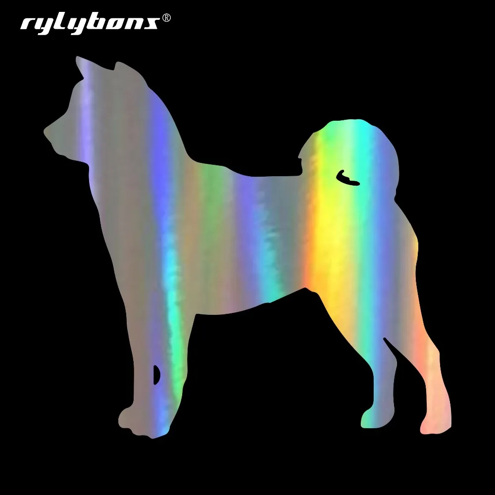 Rylybons Шиба ину доги наклейки для автомобиля виниловые на окна и Мотоцикл Стайлинг