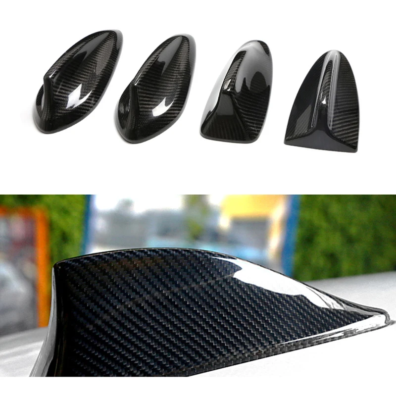 Carbon Fiber Shark Fin Antenna Cover Trim For BMW 1 2 3 4 Series F20 F22 F23 F30