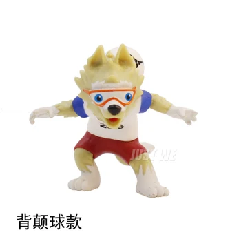

Russian World Cup mascot hand zabiwaka a doll key ring handicrafts articles statue home decoration wedding