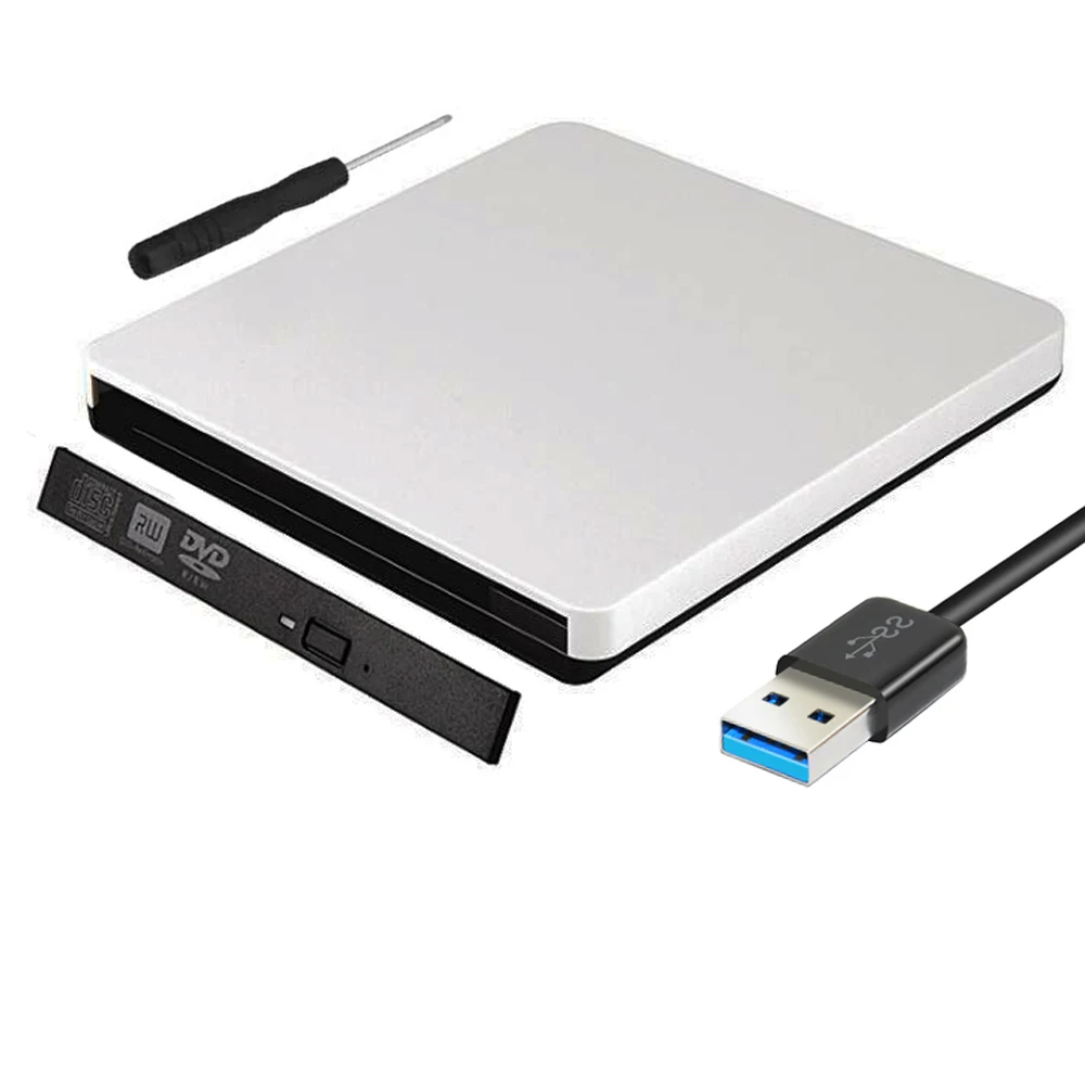 Внешний USB 3.0 DVD накопитель 12 7 мм|Оптические дисководы| |