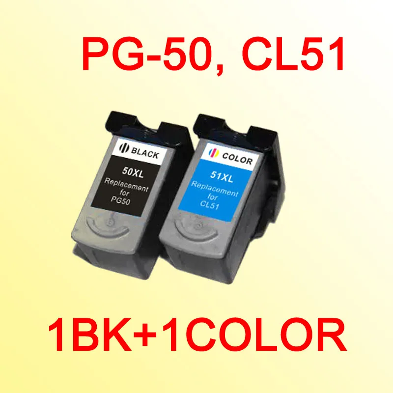 PG50 CL51 совместимый чернильный картридж для принтера Canon PG-50 CL-50 PG 50 CL51 Pixma iP2200 iP6210D iP6220D MP150 MP160 MP170 MP180 MP450