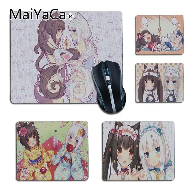 MaiYaCa собственные коврики Chocola Nekopara Аниме Коврик для мыши игровые