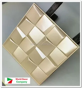 شراءالعلامة التجارية جديد أوروبا لينة 3d لوحة جلدية الفاخرة الزخرفية الفن التلفزيون غرفة أريكة Backgroumd خلفيات 16 قطعة 40*40*2.5 سنتيمتر الصوتية لوحة