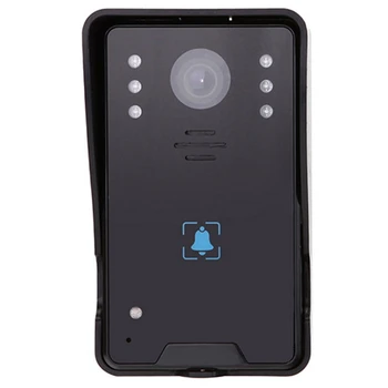 

7inch Home Doorbell Intercom Unlock Night-Vision Funtion Press Key Lcd Monitor For The House Security Coms Camera Video Door P