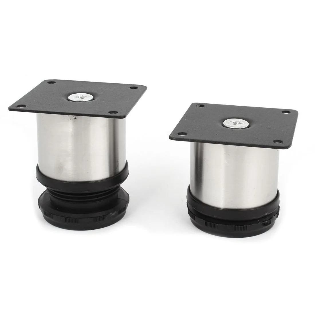 Round support adjustable 60 mm leg alto cabinet, sofa, table x 4 Round support adjustable 60 mm leg alto cabinet, sofa, table x 4