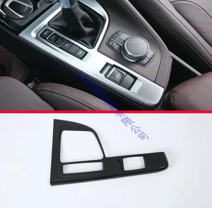 

For BMW X2 F39 2018 2019 Gear Shift Panel Center Console Cover Trim Frame Car Styling Sticker