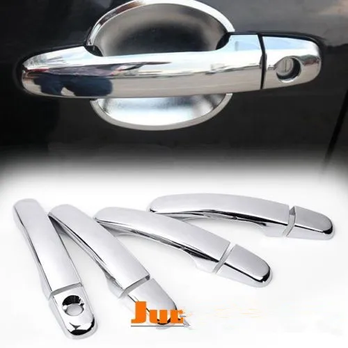 

XYIVYG Triple Chrome Side Door Handle Cover Trim 10-17 For Chevy Equinox GMC Terrain