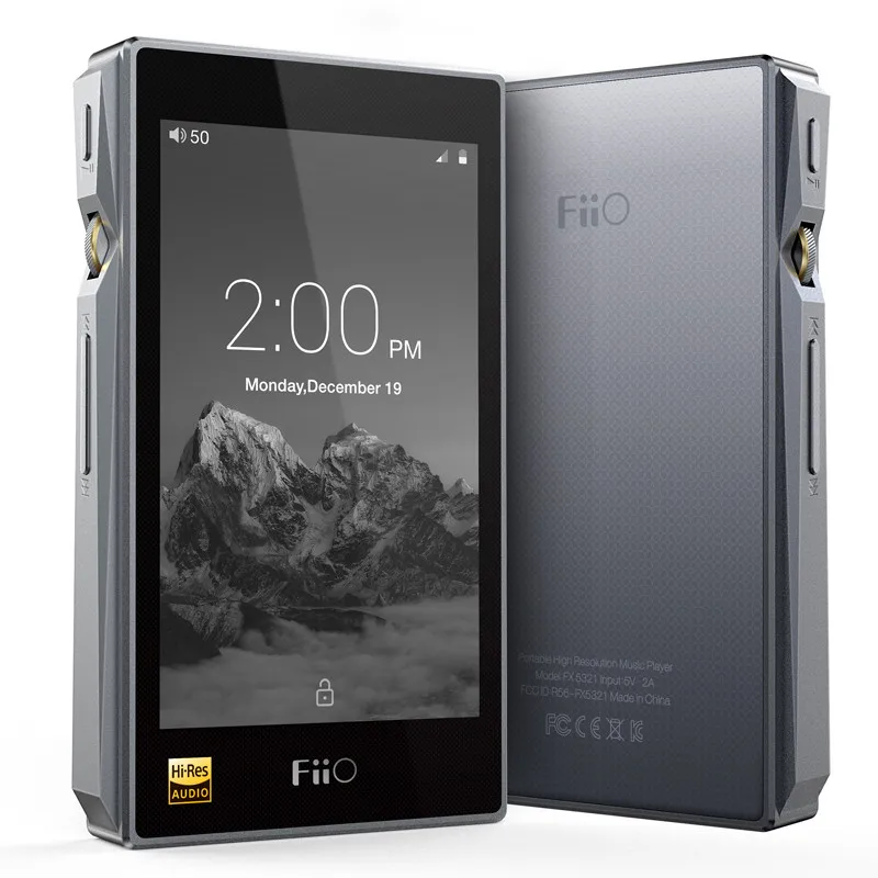 Online Nuevo FIIO X5S 64GB X5 3nd Gen versión actualizada Android based WIFI Bluetooth APTX reproductor mp3 portátil con 64G de almacenamiento incorporado