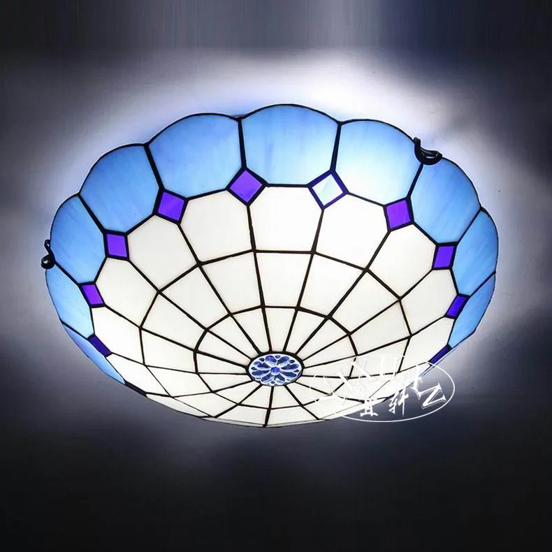 Yi Xuan, современный минималистичный потолочный светильник для спальни, средиземноморская мода, проходной Балконный светильник, светодиодный светильник для гостиной