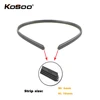 KOSOO 2PCS Vehicle Windshield Insert Natural Rubber Car Wiper Blade Strip (Refill) 6mm 26