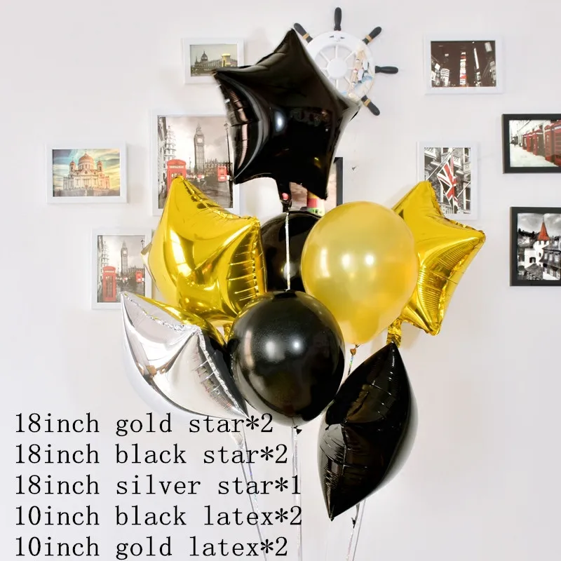 36 дюймов 18 дюймов Большая Луна Звезда Сердце воздушные шары на день рождения вечерние гелиевые воздушные шары украшения Свадебный фестиваль балон вечерние поставки