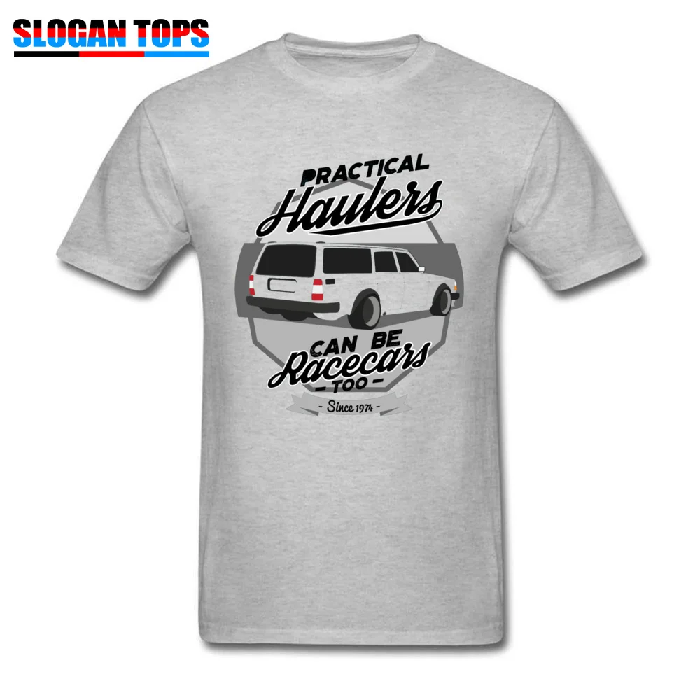 Crew Neck Hauler Racecar 6820 Cotton Fabric Mens T Shirt Casual Short Sleeve Tops Tees 2018 New Summer Clothing Shirt Hauler Racecar 6820 grey